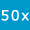 50x